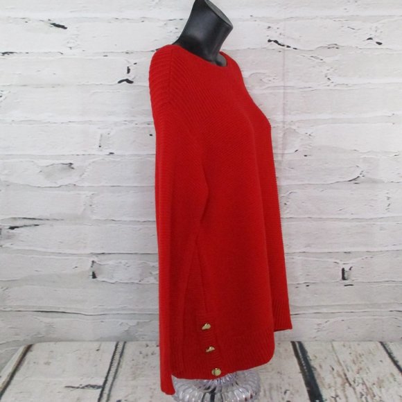 Charter Club Waffle Knit Pullover Sweater - Picture 2 of 7